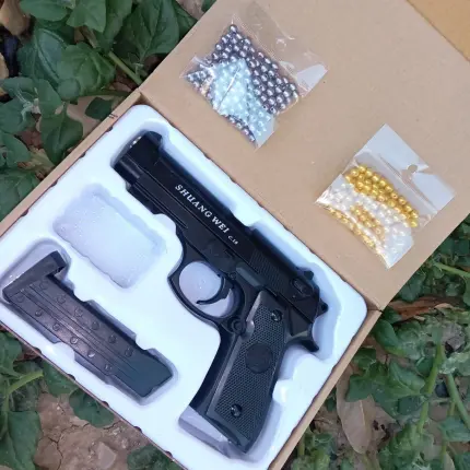 Airsoft C9 Con balines de plástico Foto