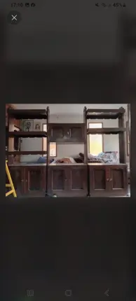 modular de madera Foto