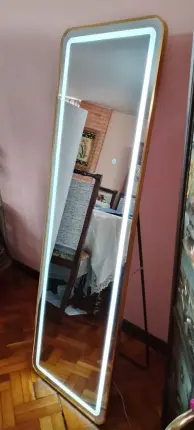 espejo de cuerpo completo con luz led Foto
