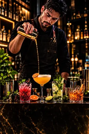 Servicio de bartender Foto