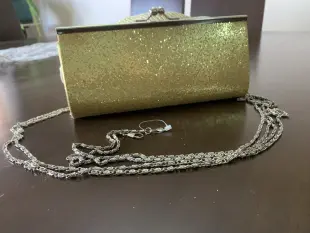 Cartera Dorada Foto