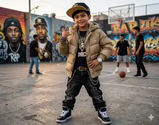 chamarra Roca Wear para niño de 10 años Foto