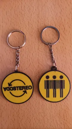 Llaveros Soda Stereo Foto