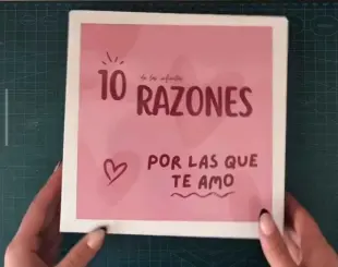 caja personalizada de 10 razones Foto