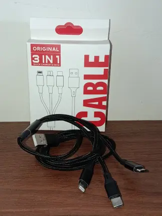 Cables 3 en 1 Foto
