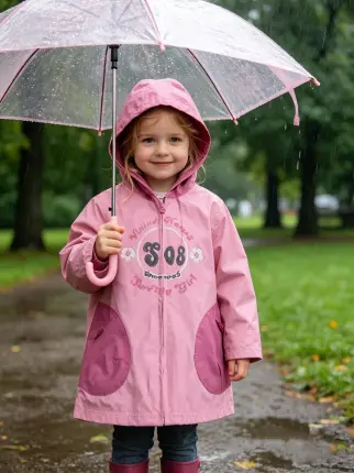 hermosos impermeables para niñas! Foto