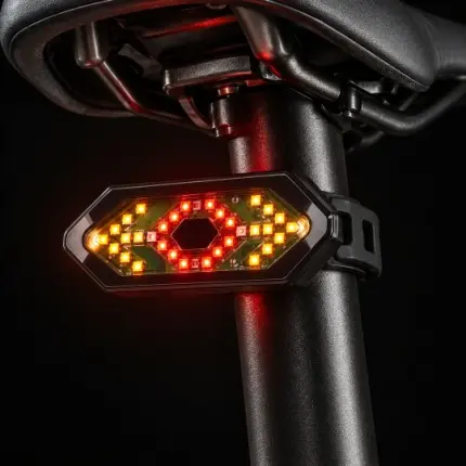Luz direccional inalámbrica para bicicle Foto