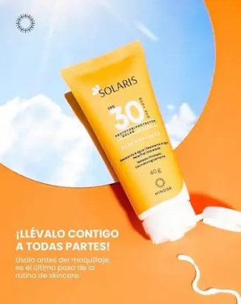Protector solar facial Foto