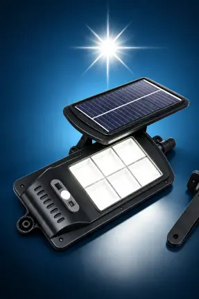 Lampara de Led Solar Foto