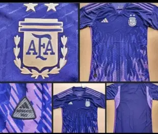 Camiseta Alterna Argentina 2022 Foto