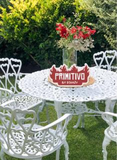 Muebles de aluminio fundido para exterio Foto