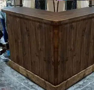 meson de madera Foto