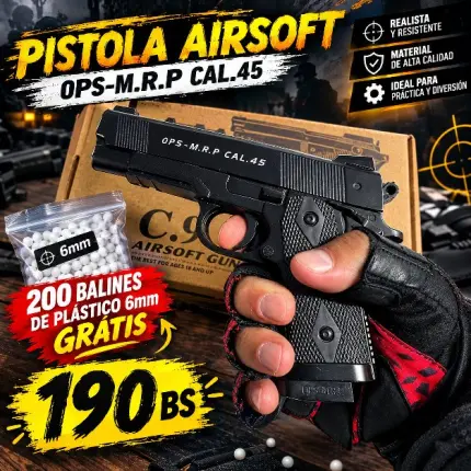 C9 metálica réplicas con 200 BB gratis Foto