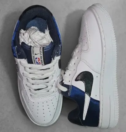 Nike Air Force 1Low NBA Azul Foto