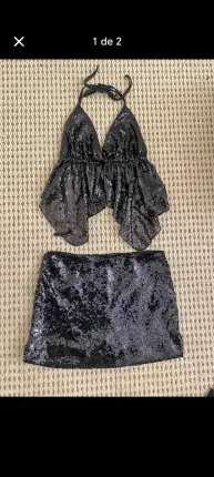 conjunto de lentejuela Foto
