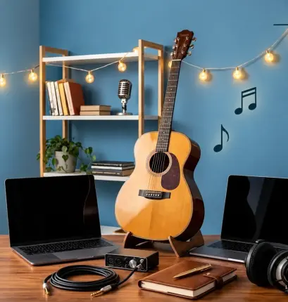clases de guitarra Foto