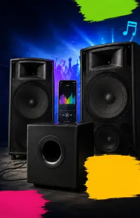 sonido para pequeños eventos Foto