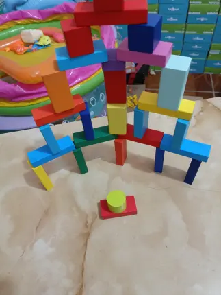 Juego de 31 maderitas Foto