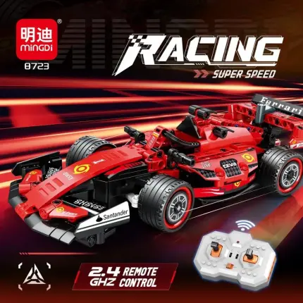 Auto F1 MINGDi de Bloques con Control Foto