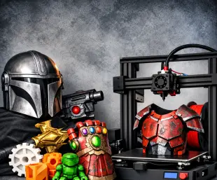 Props para Cosplay impresos en 3D Foto