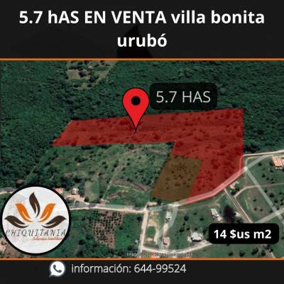 5.7 HAS, URUBÓ, VILLA BONITA Foto