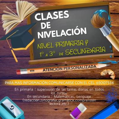 Clases Particulares y de Nivelación Foto