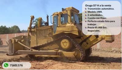 Oruga CAD D7H Foto