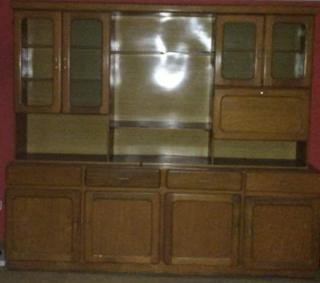 Vendo modular de Dos Partes Madera Mara Foto